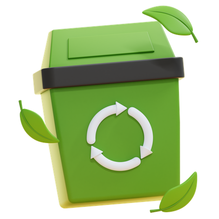 Recycle Bin  3D Icon