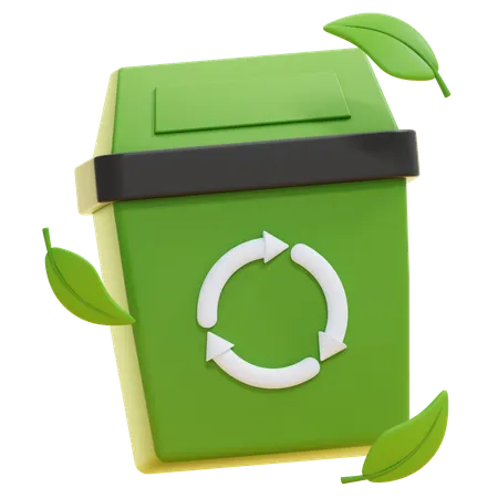 Recycle Bin  3D Icon