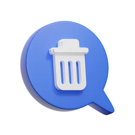 Recycle Bin  3D Icon