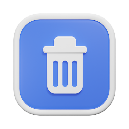 Recycle Bin  3D Icon