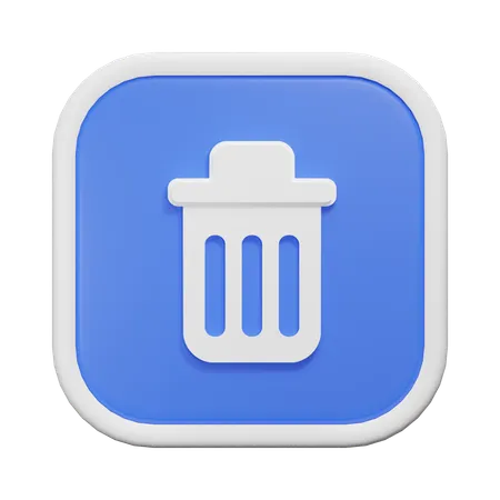 Recycle Bin  3D Icon