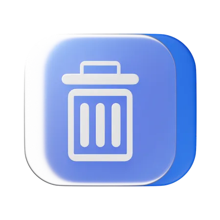 Recycle Bin  3D Icon