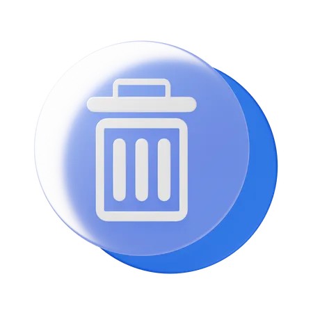 Recycle Bin  3D Icon