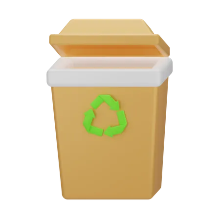 Recycle Bin  3D Icon