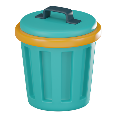 Recycle Bin  3D Icon