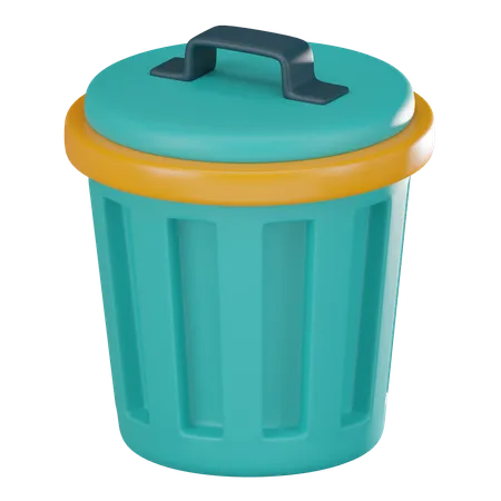 Recycle Bin  3D Icon