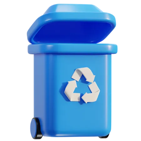 Recycle Bin  3D Icon