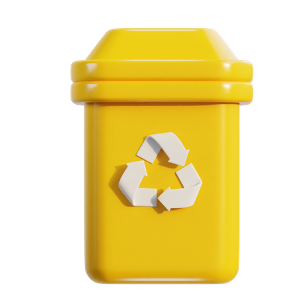 Recycle Bin  3D Icon