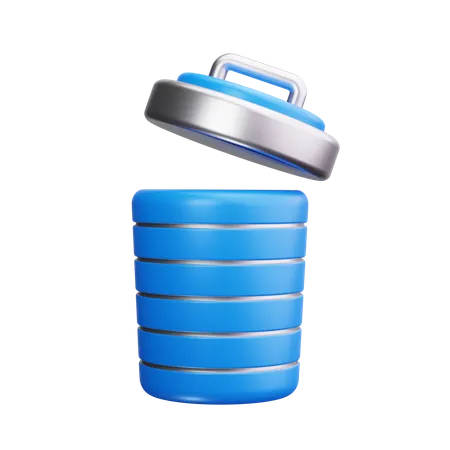 Recycle bin  3D Icon