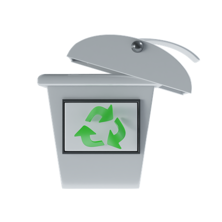 Recycle Bin  3D Icon