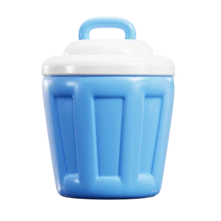 Recycle Bin  3D Icon