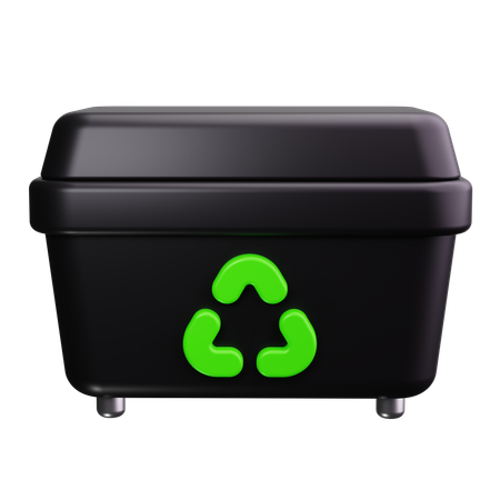 Recycle Bin  3D Icon