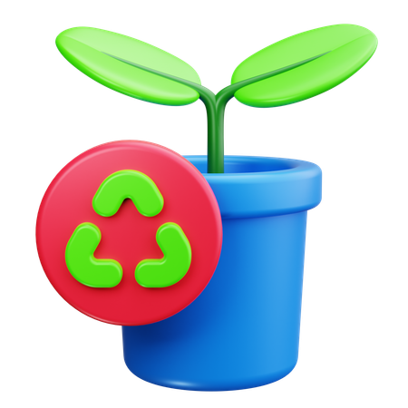 Recycle Bin  3D Icon