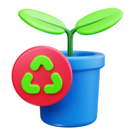 Recycle Bin  3D Icon