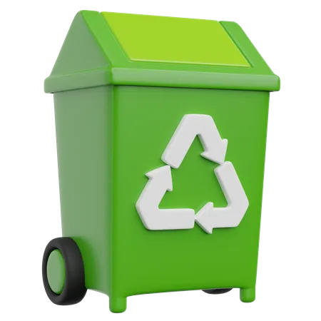 Recycle Bin  3D Icon