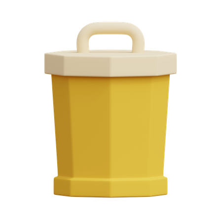 Recycle bin  3D Icon