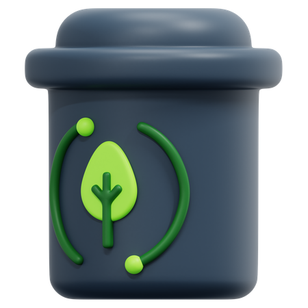 Recycle Bin  3D Icon