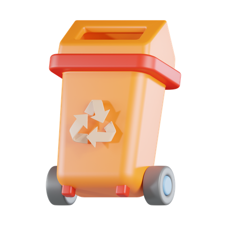 Recycle Bin  3D Icon