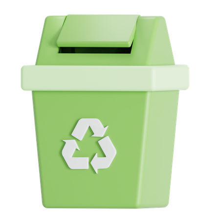 Recycle bin  3D Icon