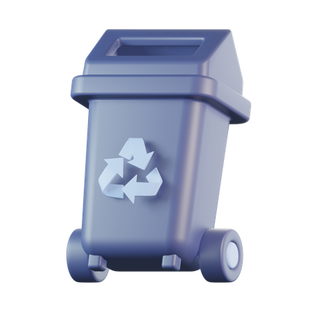Recycle Bin  3D Icon