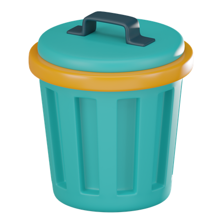 Recycle Bin  3D Icon
