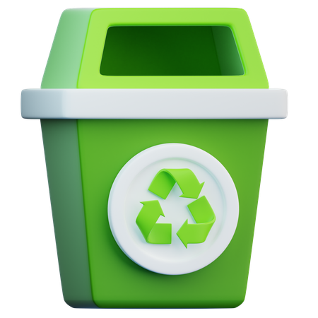 Recycle Bin  3D Icon