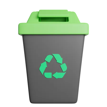 Recycle Bin Trash 3D Icon