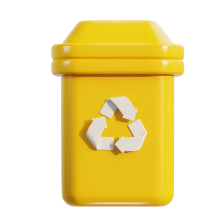 Recycle Bin  3D Icon