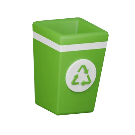 3 D Icon Recycle Bin 3D Icon
