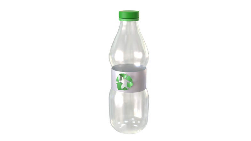 Recycle Bottle  3D Icon