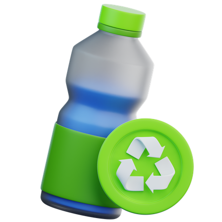 Recycle Bottle  3D Icon