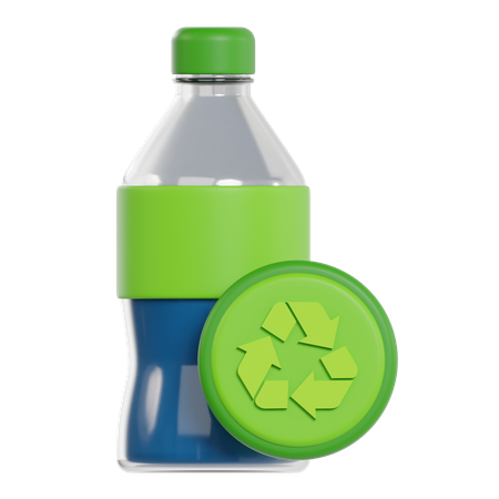 Recycle Bottle  3D Icon