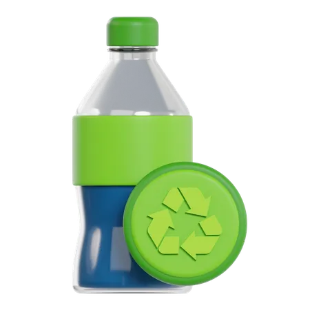 Recycle Bottle  3D Icon