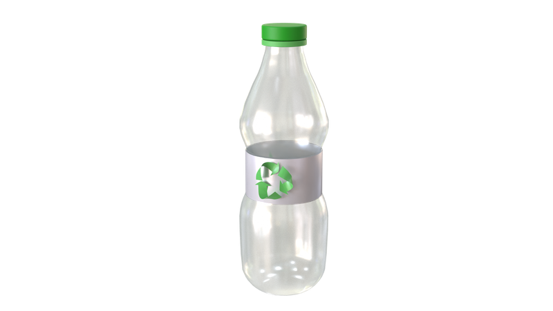 Recycle Bottle  3D Icon