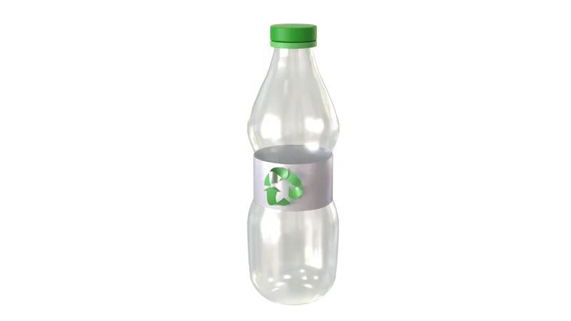 Recycle Bottle  3D Icon