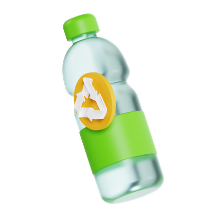 Recycle Bottle  3D Icon