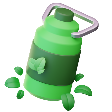 Recycle Bottle  3D Icon