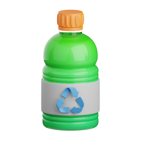 Recycle Bottle  3D Icon