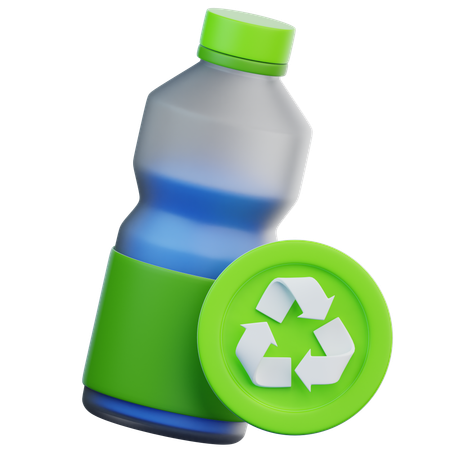 Recycle Bottle  3D Icon