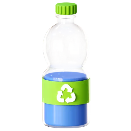 Recycle Bottles  3D Icon