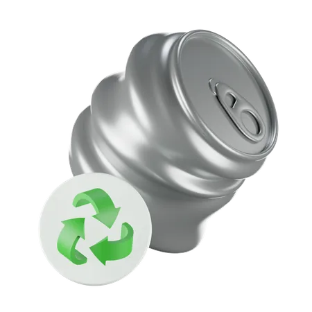 Recycler peut  3D Icon
