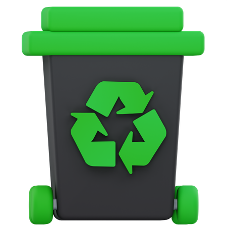 Recycle Container  3D Icon