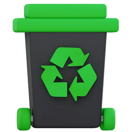 Recycle Container  3D Icon