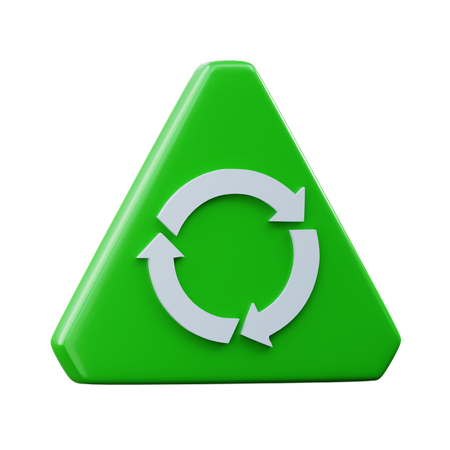 Recycle Cycle  3D Icon