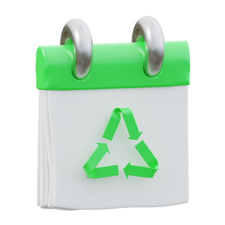 Recycle day  3D Icon
