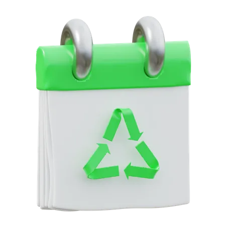 Recycle day  3D Icon