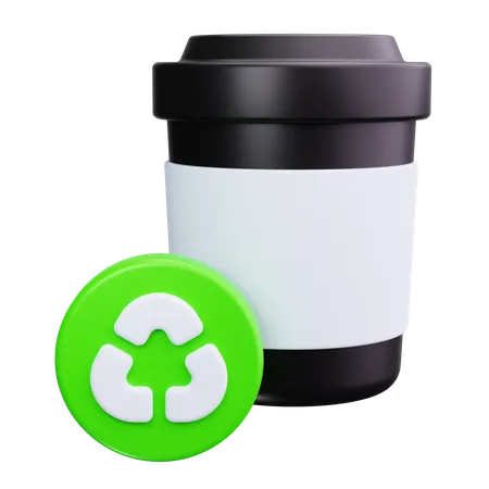 Recycle Glass  3D Icon