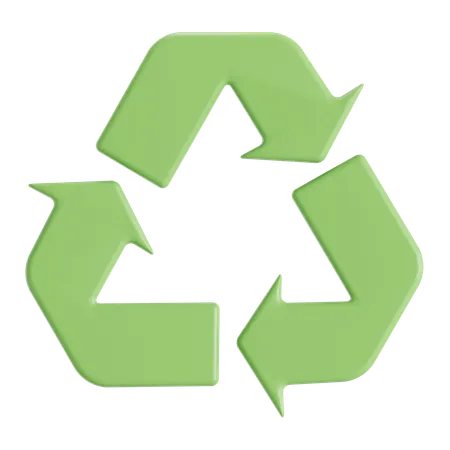 Recycle icon  3D Icon