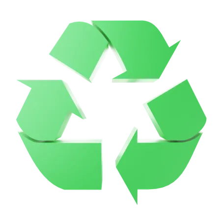 Recycle Mark  3D Icon