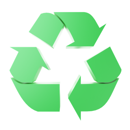 Recycle Mark 3D Icon